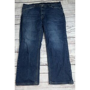 Levi's 541 Blue Jeans Men's Denim 40x30 Athletic Taper Dark Blue